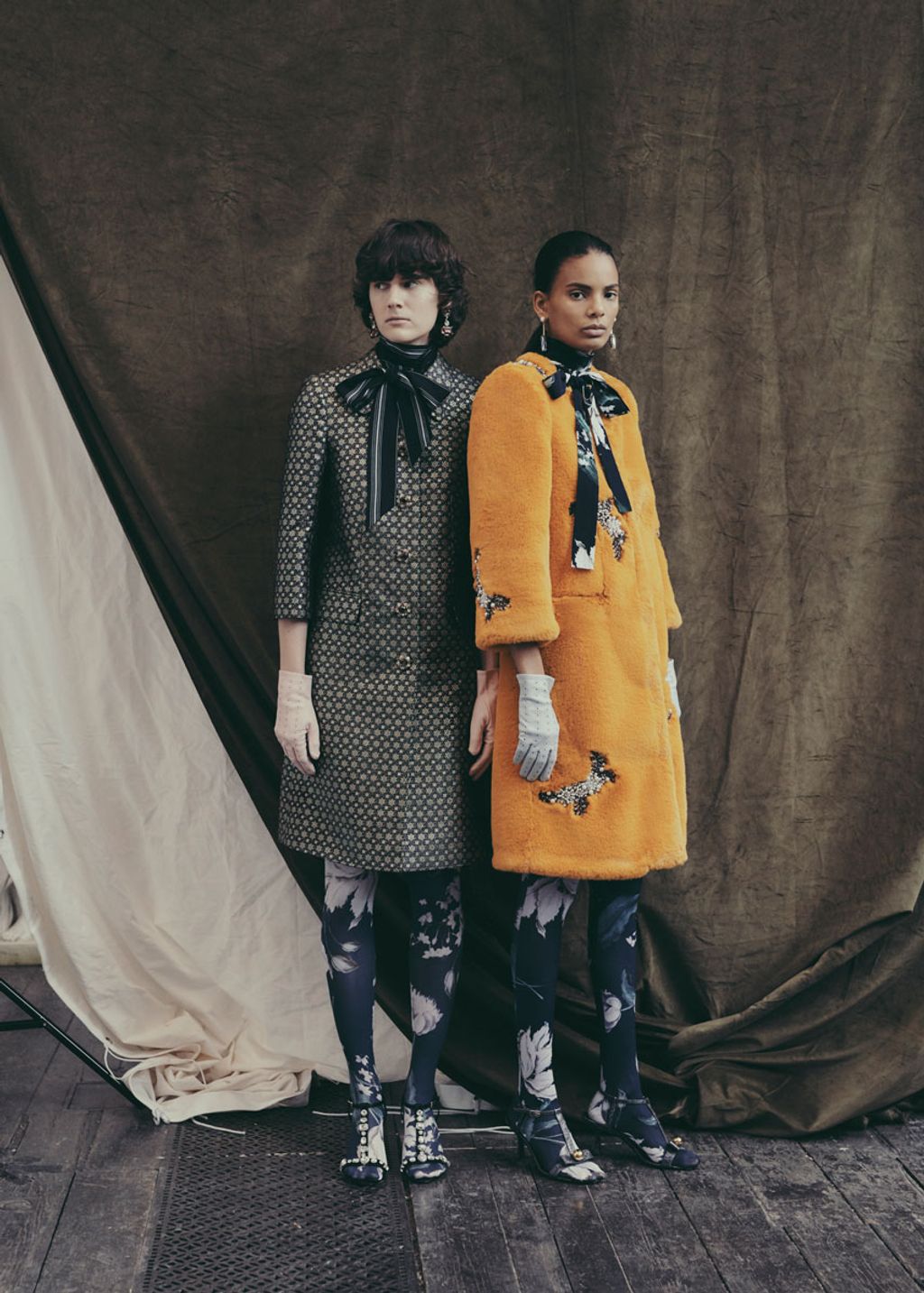 Fashion Week London Pre-Fall 2019 look 14 from the Erdem collection womenswear