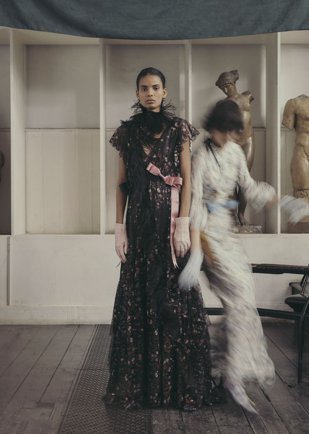 Fashion Week London Pre-Fall 2019 look 15 from the Erdem collection 女装