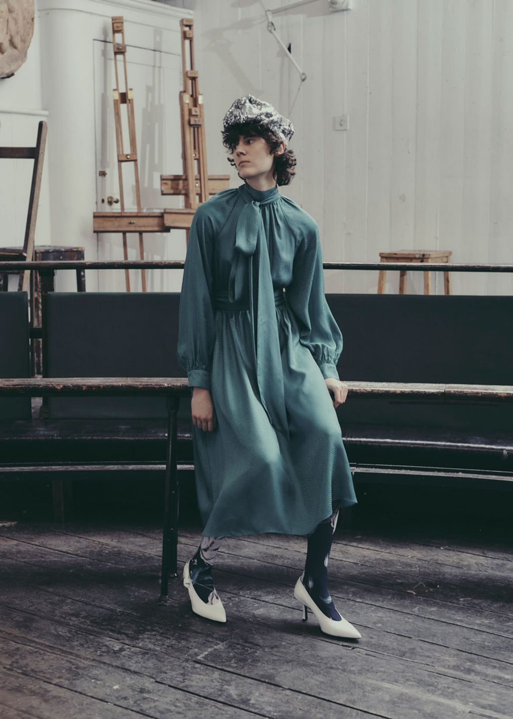 Fashion Week London Pre-Fall 2019 look 24 de la collection Erdem womenswear