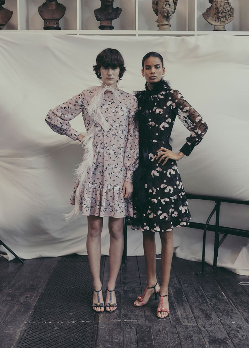 Fashion Week London Pre-Fall 2019 look 25 from the Erdem collection 女装