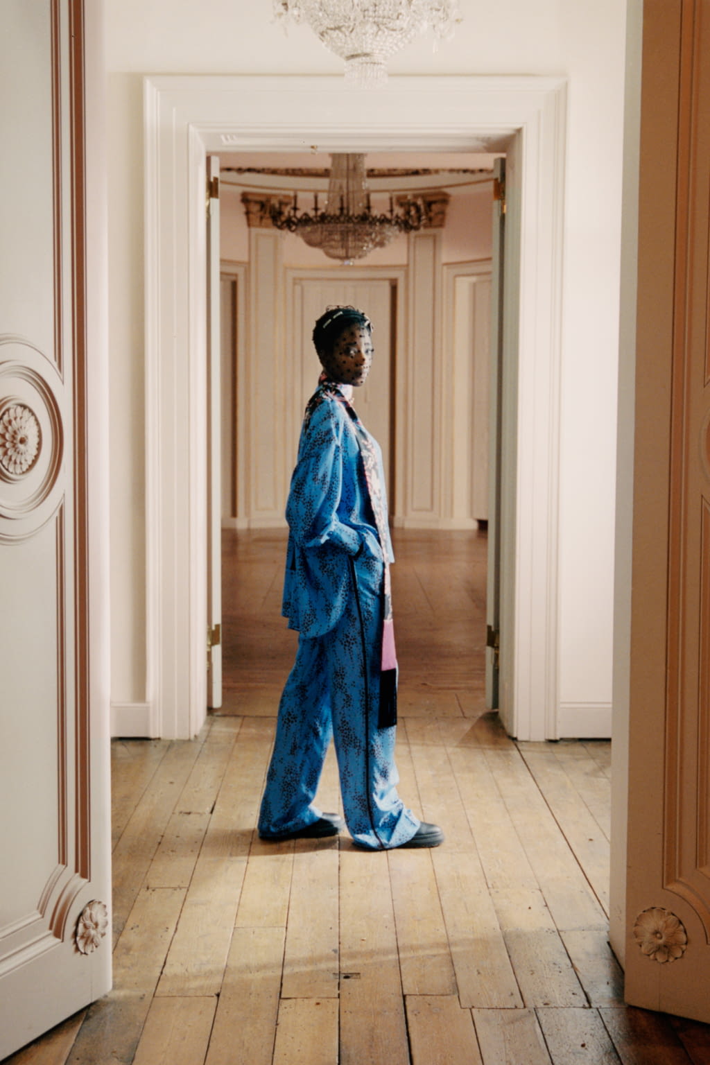 Fashion Week London Pre-Fall 2021 look 23 from the Erdem collection womenswear