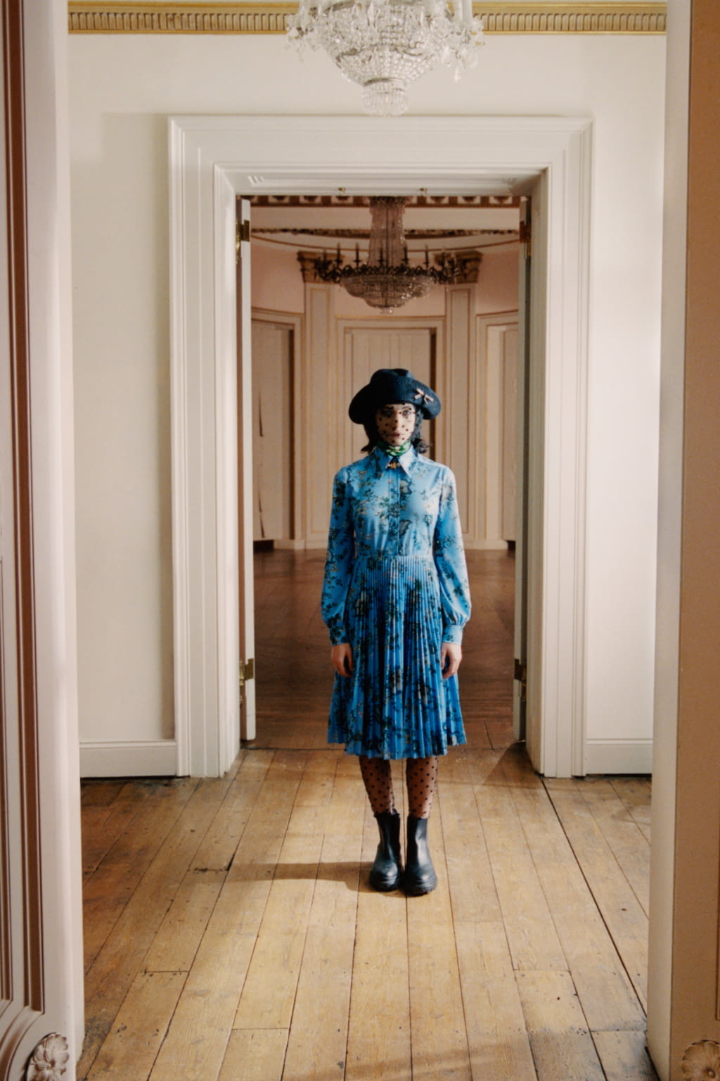 Fashion Week London Pre-Fall 2021 look 26 from the Erdem collection womenswear