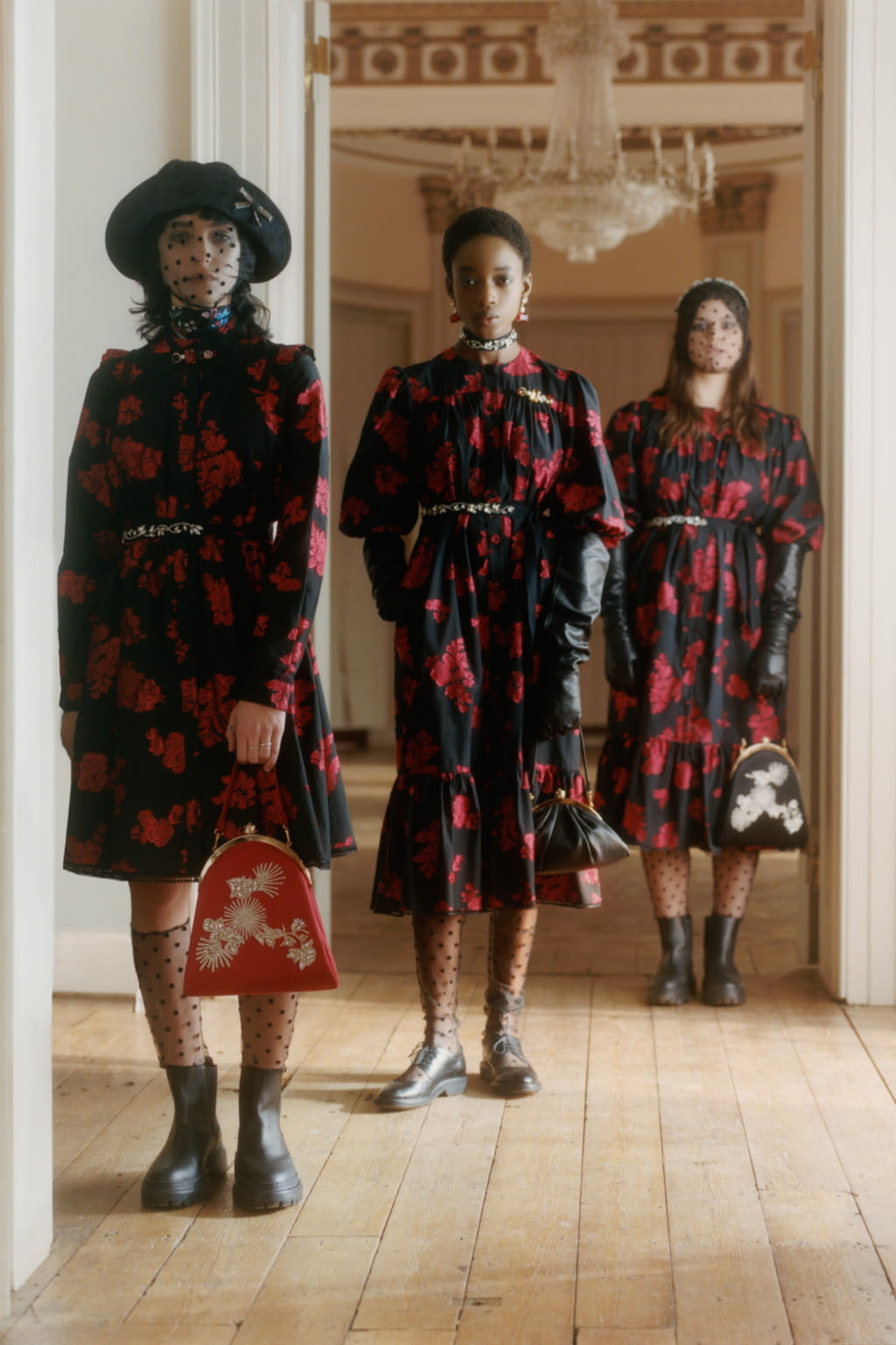 Fashion Week London Pre-Fall 2021 look 5 from the Erdem collection womenswear
