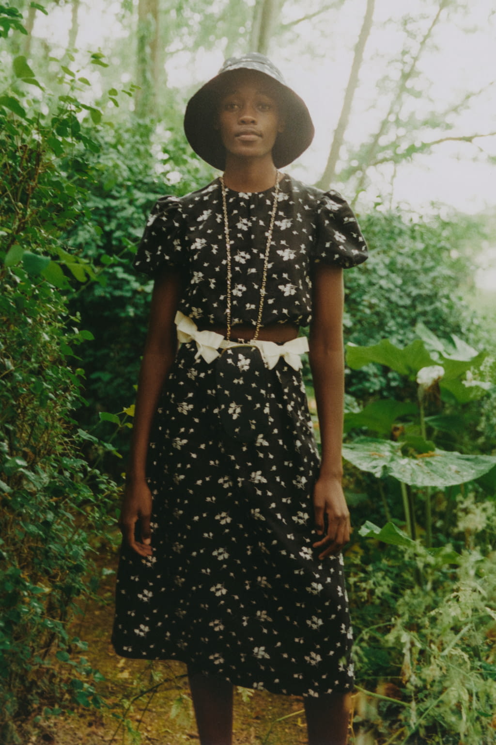 Fashion Week London Resort 2021 look 19 from the Erdem collection womenswear