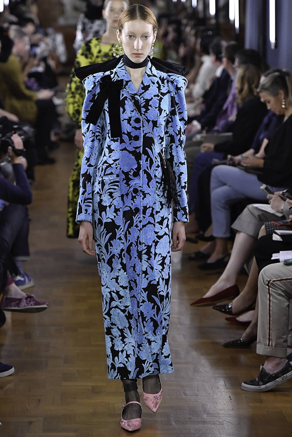 Fashion Week London Spring/Summer 2019 look 13 from the Erdem collection womenswear