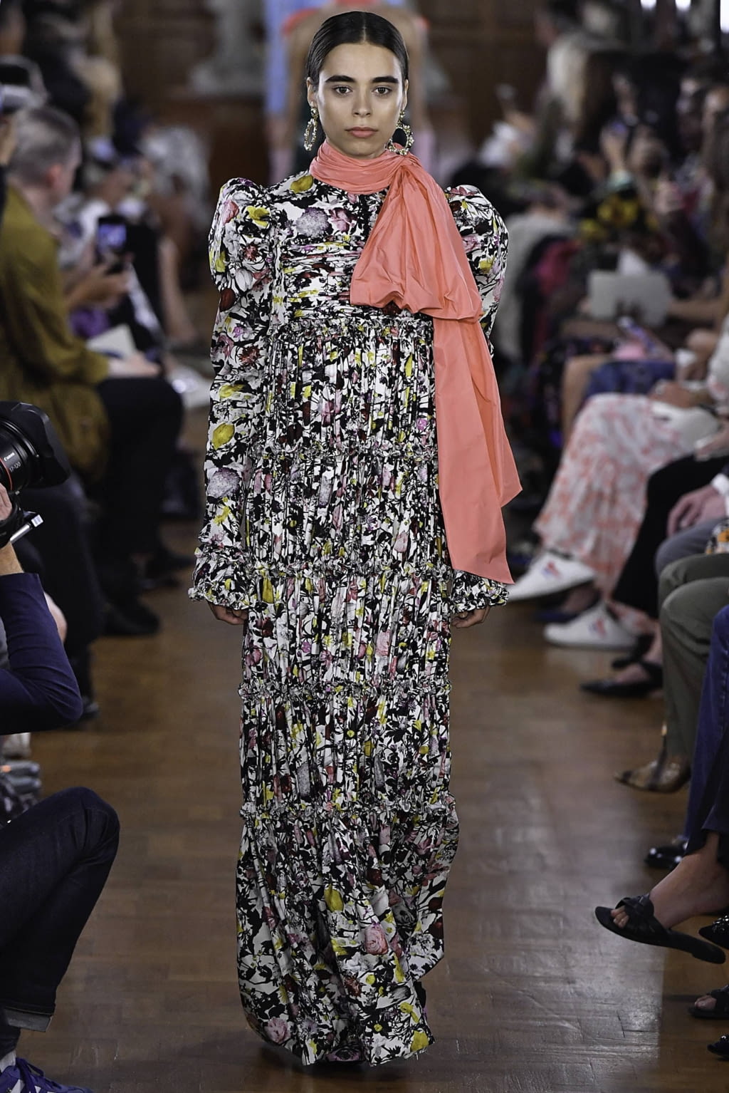 Fashion Week London Spring/Summer 2019 look 35 from the Erdem collection womenswear