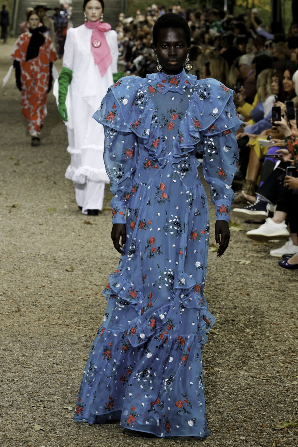 Fashion Week London Spring/Summer 2020 look 11 from the Erdem collection womenswear