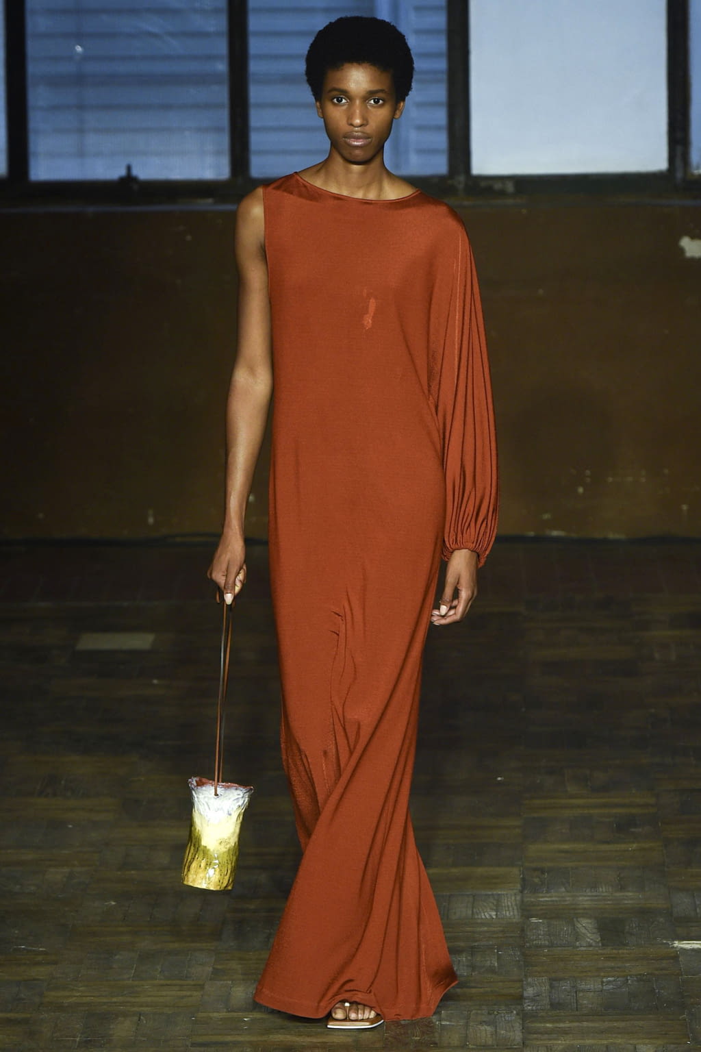 Fashion Week Milan Spring/Summer 2019 look 17 from the Erika Cavallini collection womenswear