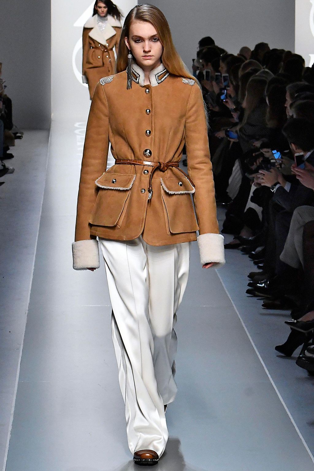 Fashion Week Milan Fall/Winter 2018 look 5 from the Ermanno Scervino collection womenswear