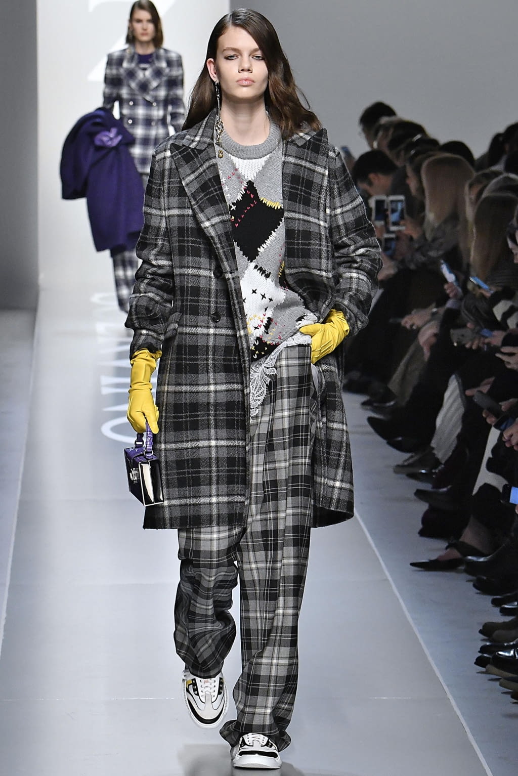 Fashion Week Milan Fall/Winter 2018 look 15 from the Ermanno Scervino collection womenswear