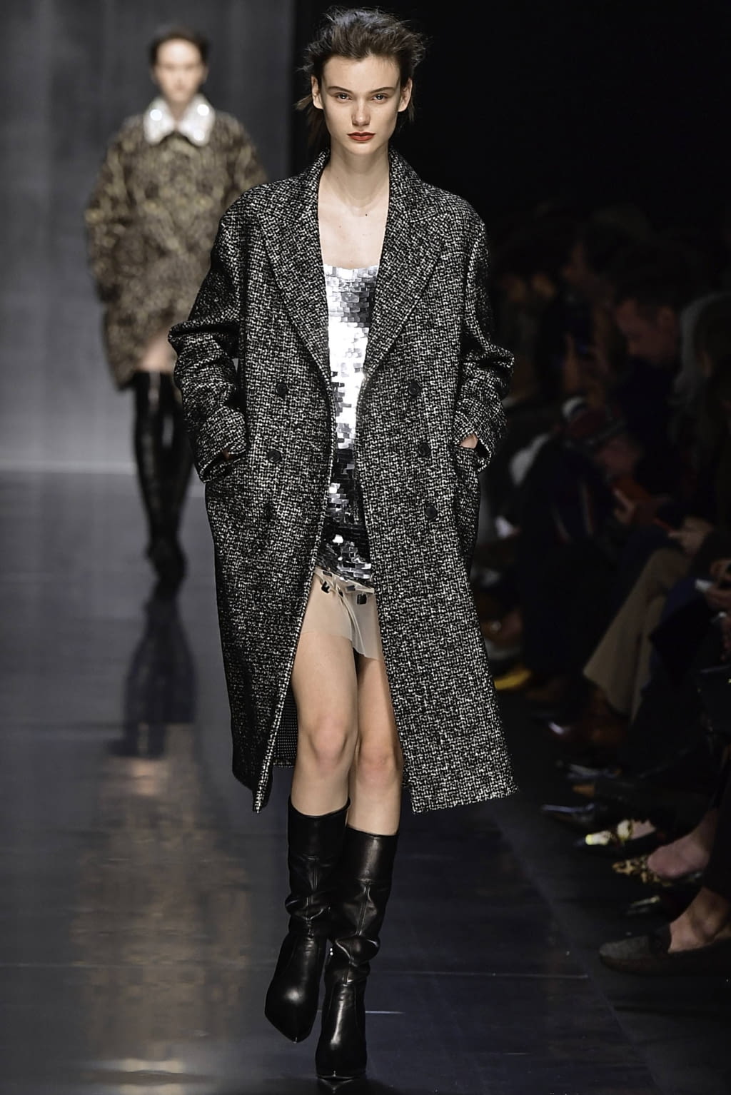 Fashion Week Milan Fall/Winter 2019 look 9 from the Ermanno Scervino collection womenswear