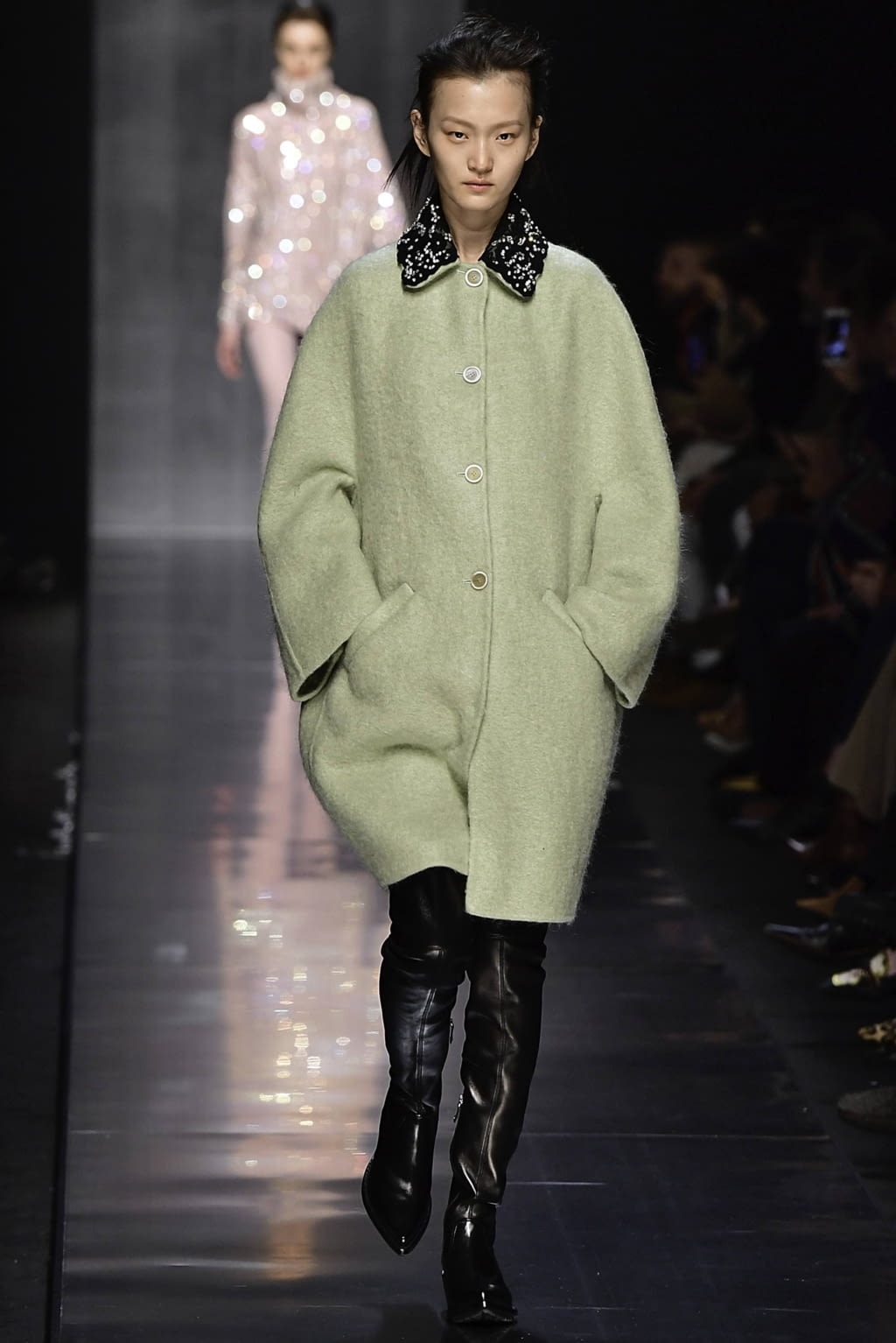 Fashion Week Milan Fall/Winter 2019 look 22 from the Ermanno Scervino collection womenswear