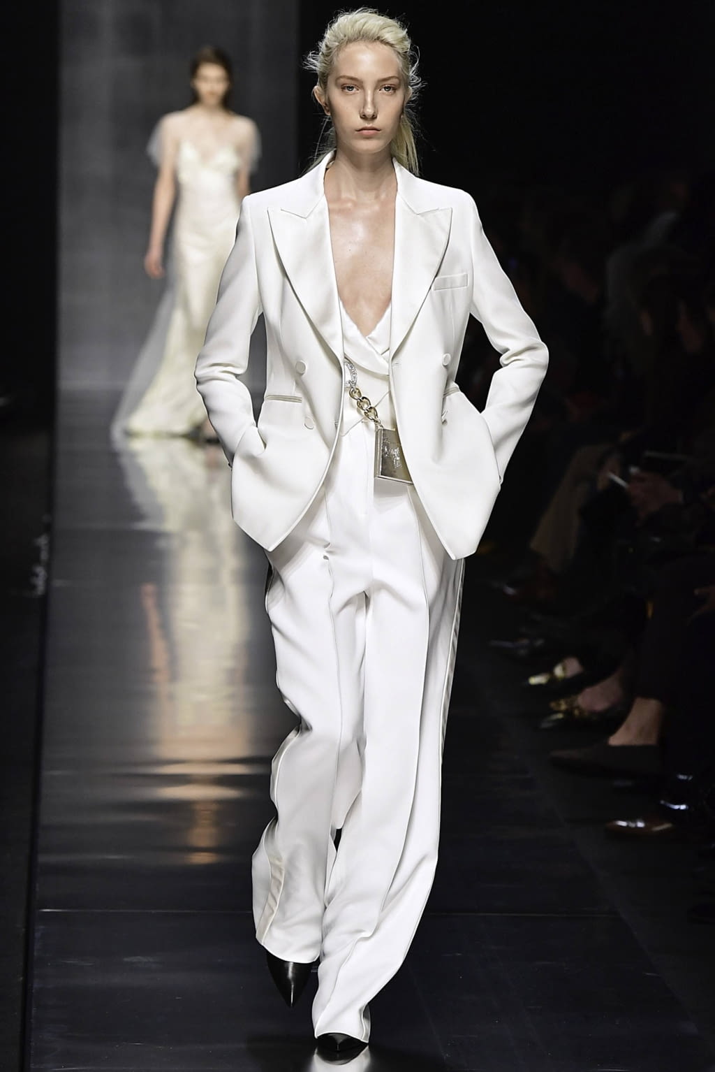 Fashion Week Milan Fall/Winter 2019 look 44 from the Ermanno Scervino collection womenswear