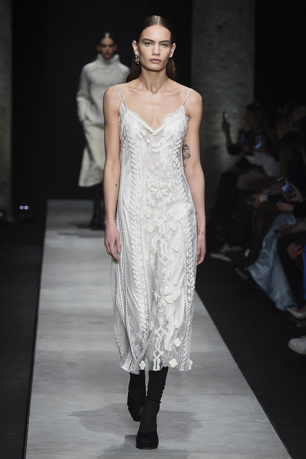 Fashion Week Milan Fall/Winter 2020 look 11 from the Ermanno Scervino collection womenswear