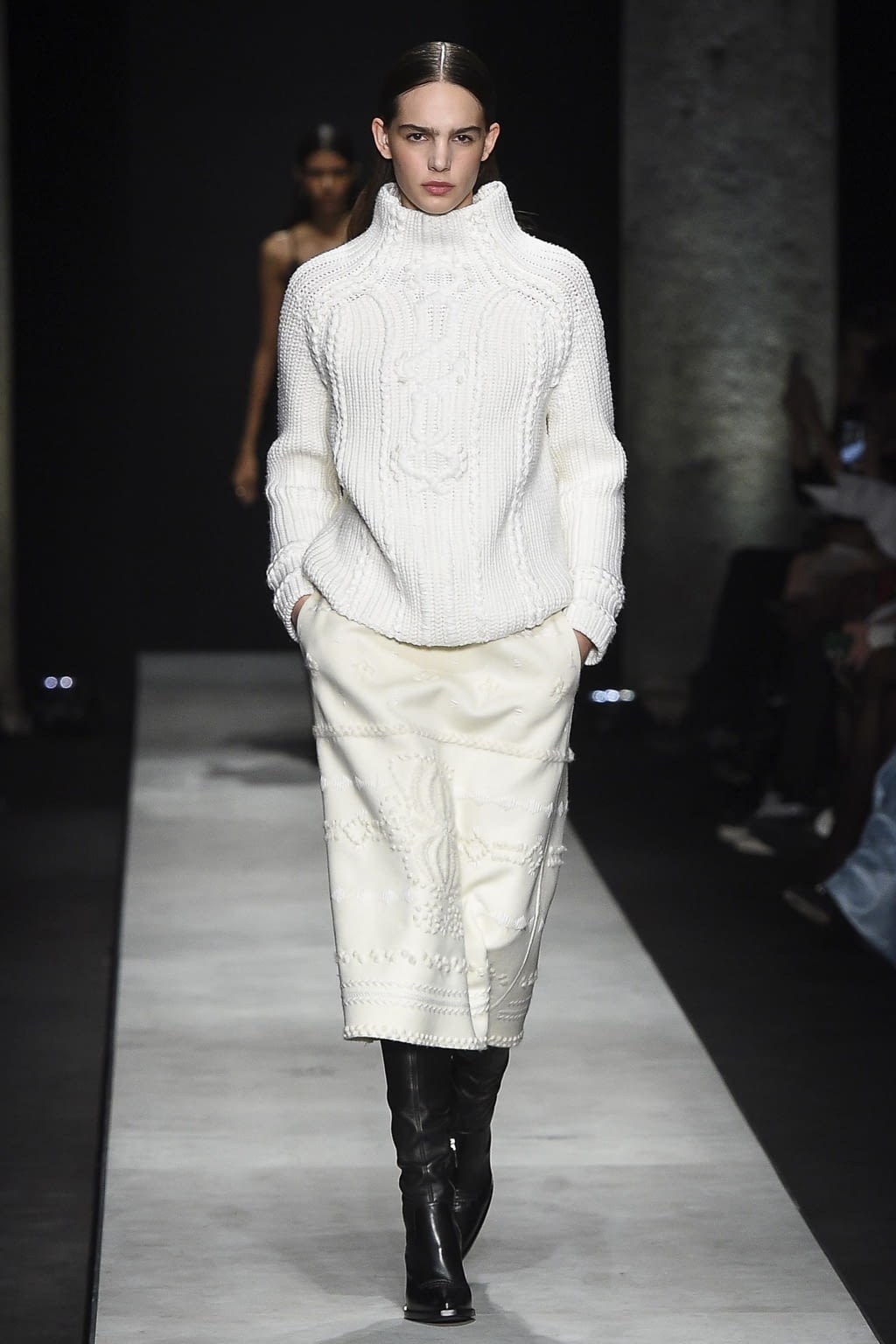 Fashion Week Milan Fall/Winter 2020 look 12 from the Ermanno Scervino collection womenswear
