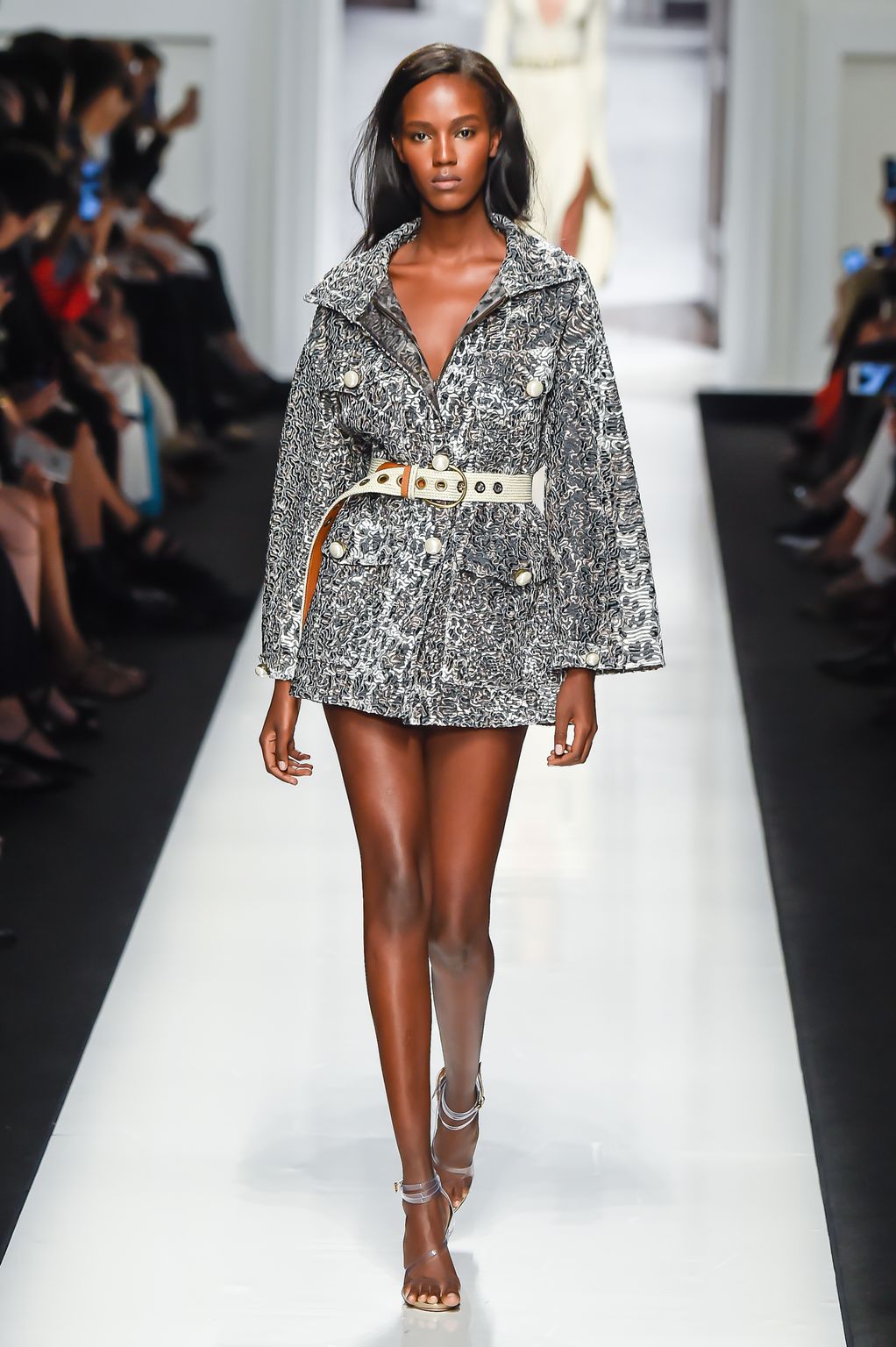 Fashion Week Milan Spring/Summer 2017 look 35 from the Ermanno Scervino collection womenswear