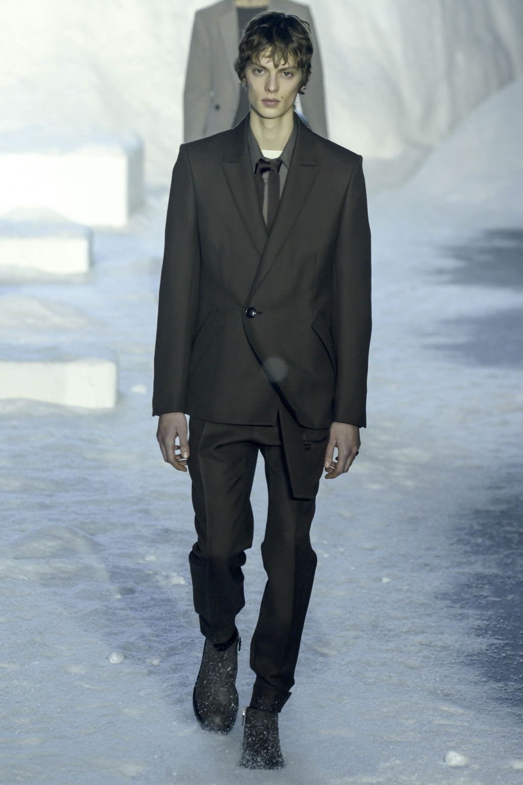 Fashion Week Milan Fall/Winter 2018 look 3 from the ZEGNA collection 男装