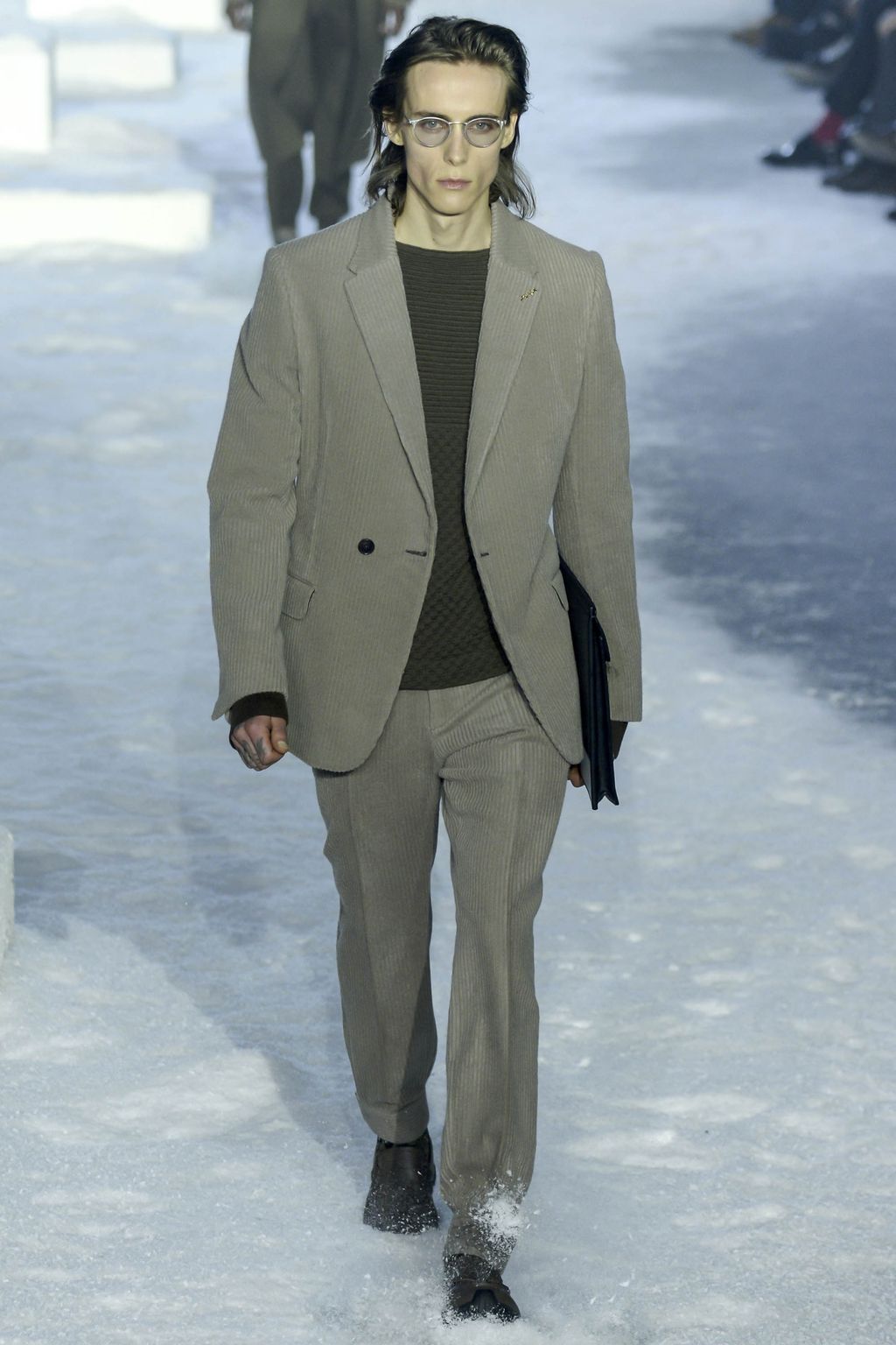 Fashion Week Milan Fall/Winter 2018 look 4 from the ZEGNA collection menswear