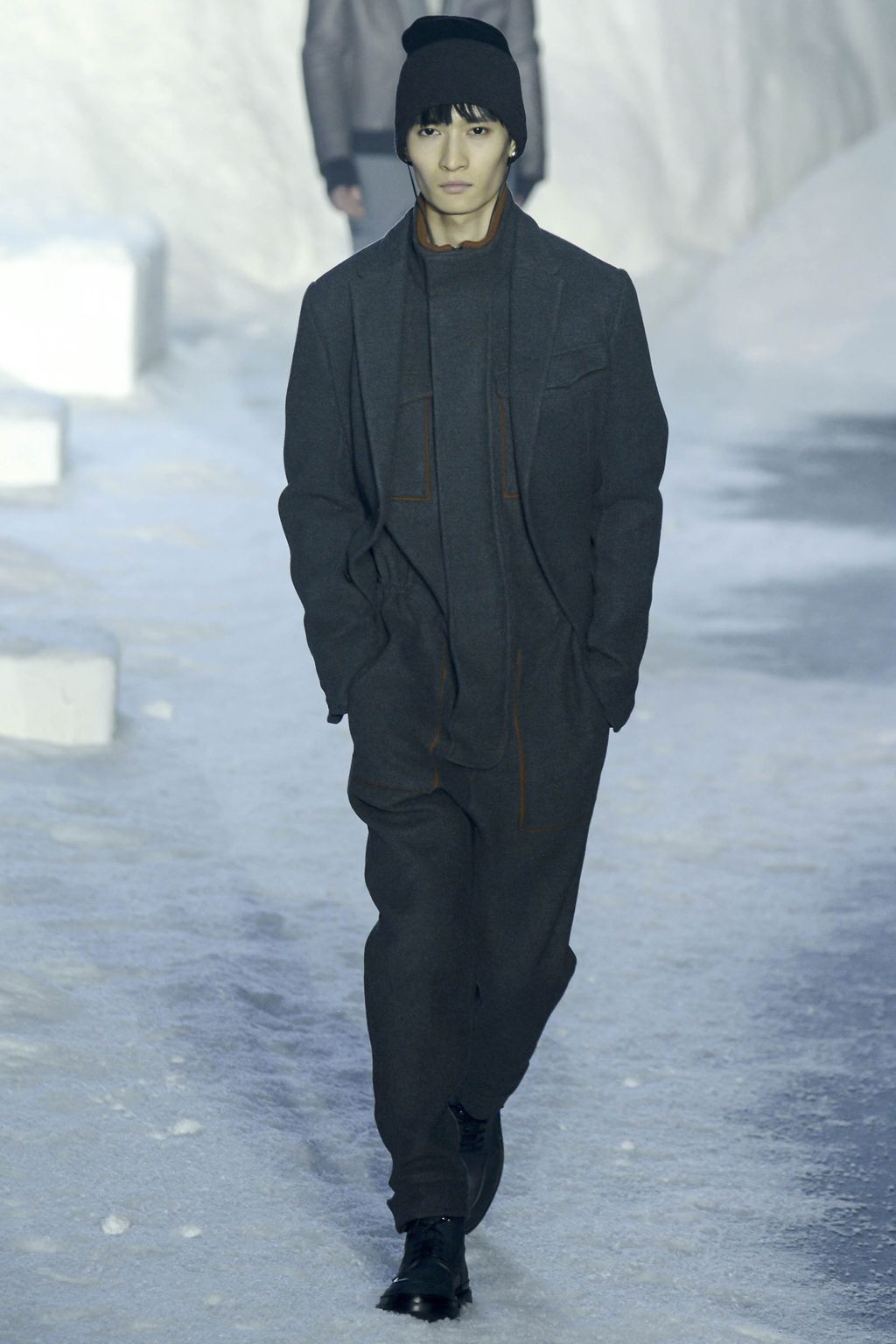 Fashion Week Milan Fall/Winter 2018 look 18 from the ZEGNA collection 男装
