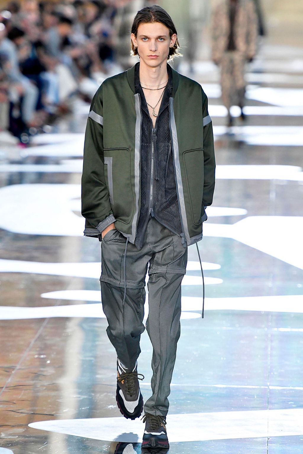 Fashion Week Milan Spring/Summer 2019 look 5 from the ZEGNA collection 男装