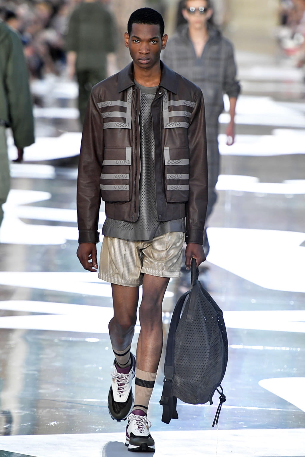 Fashion Week Milan Spring/Summer 2019 look 8 from the ZEGNA collection 男装