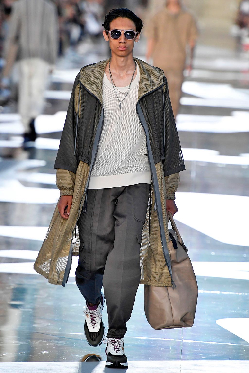 Fashion Week Milan Spring/Summer 2019 look 13 from the ZEGNA collection 男装