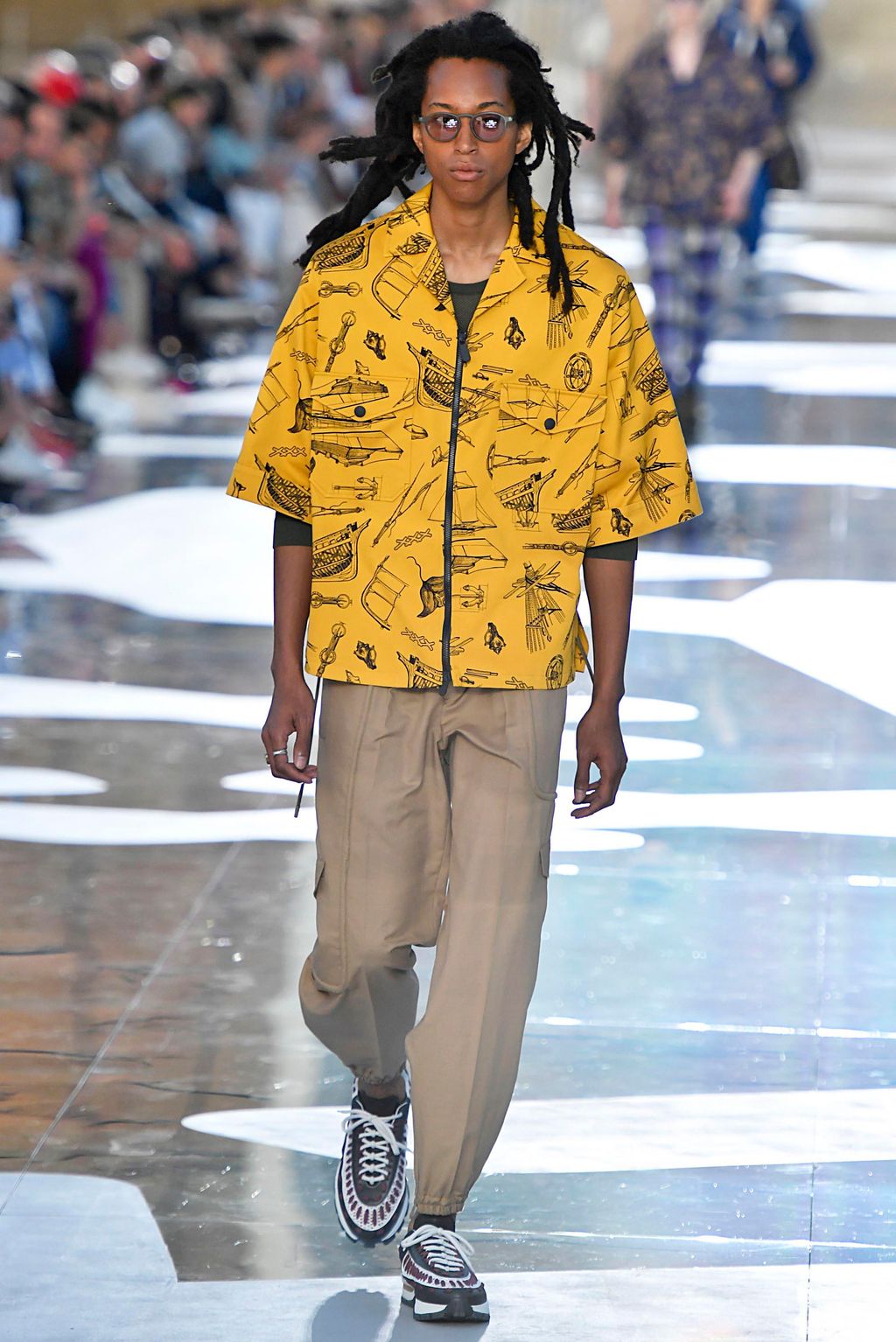 Fashion Week Milan Spring/Summer 2019 look 24 from the ZEGNA collection 男装