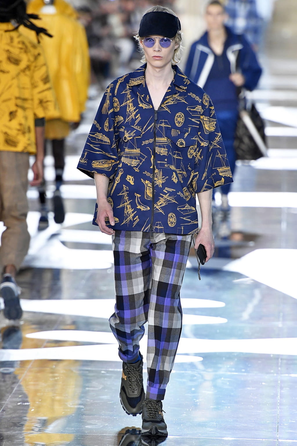 Fashion Week Milan Spring/Summer 2019 look 25 de la collection ZEGNA menswear