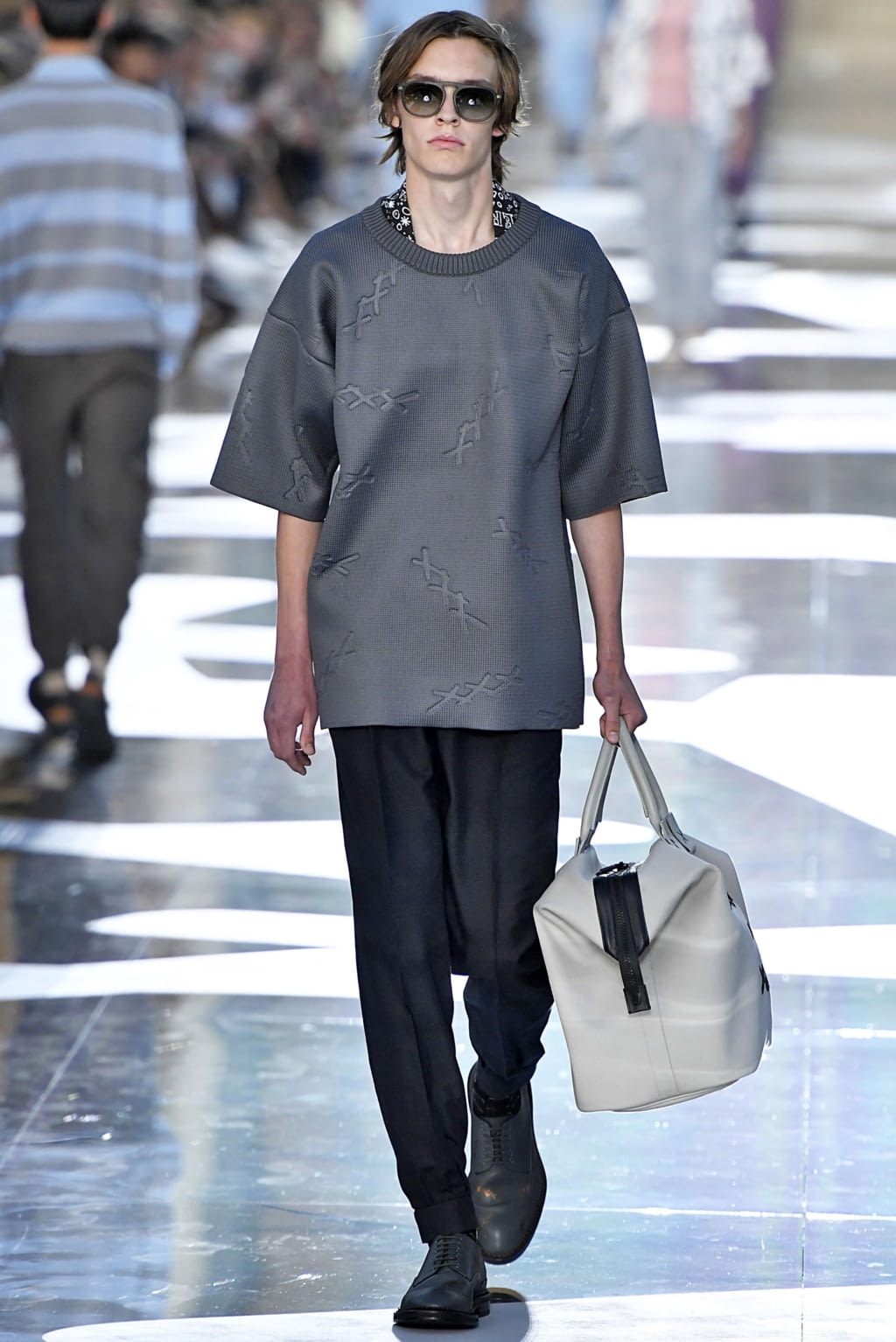 Fashion Week Milan Spring/Summer 2019 look 35 from the ZEGNA collection 男装