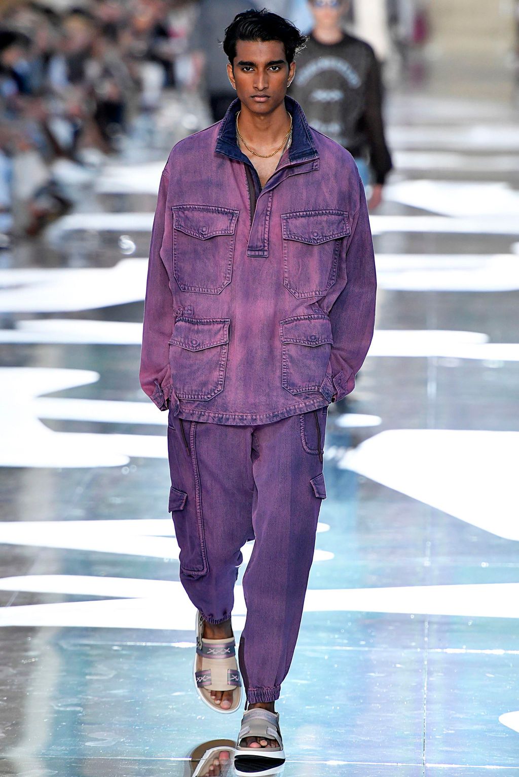 Fashion Week Milan Spring/Summer 2019 look 38 from the ZEGNA collection 男装