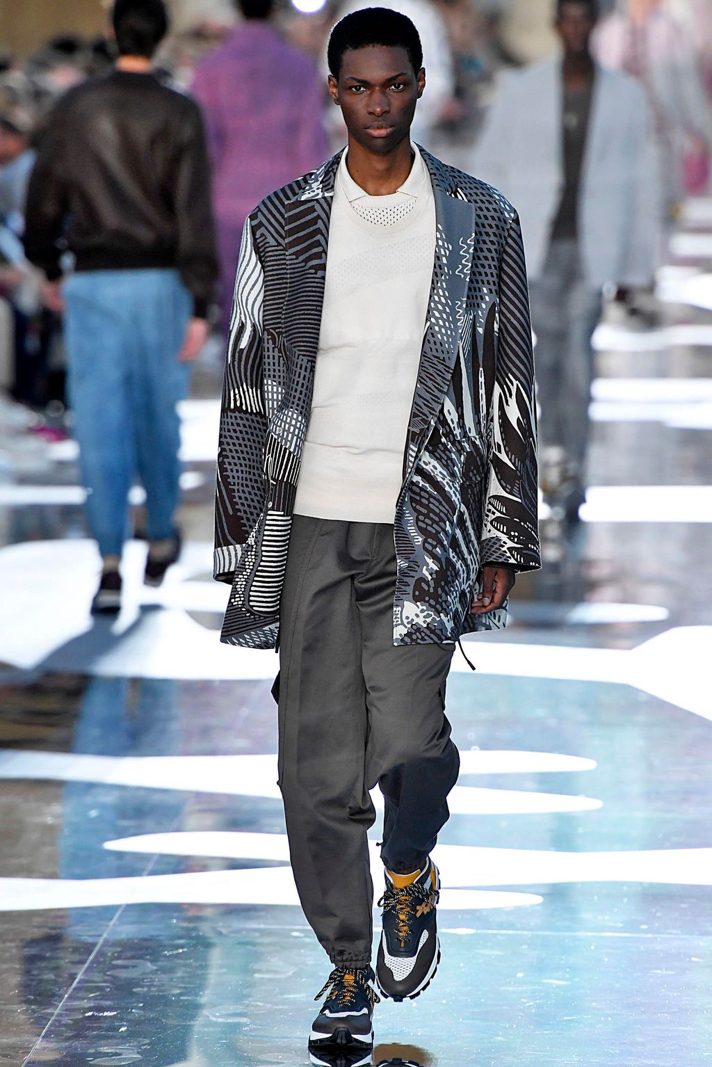 Fashion Week Milan Spring/Summer 2019 look 39 from the ZEGNA collection menswear