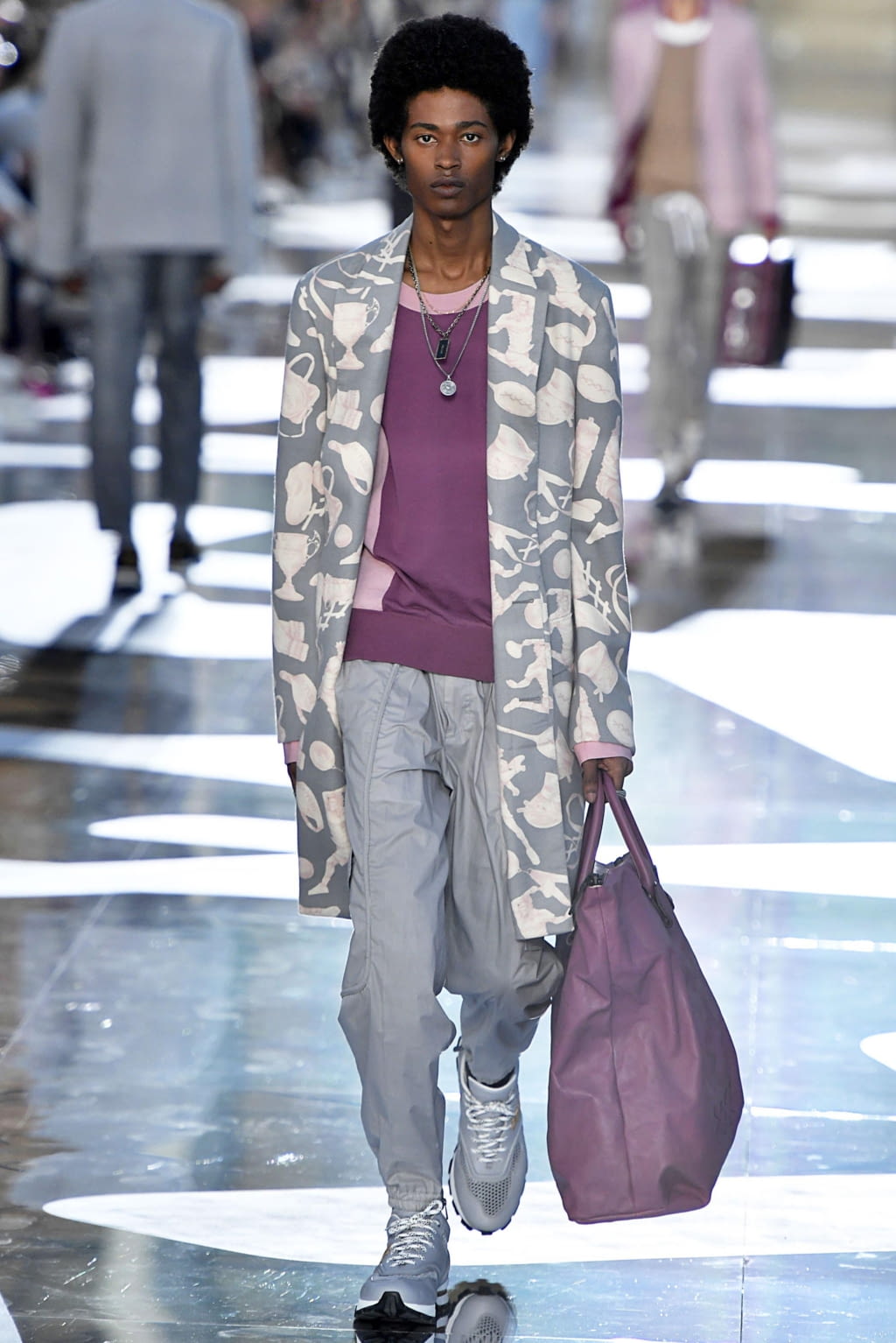 Fashion Week Milan Spring/Summer 2019 look 42 from the ZEGNA collection 男装