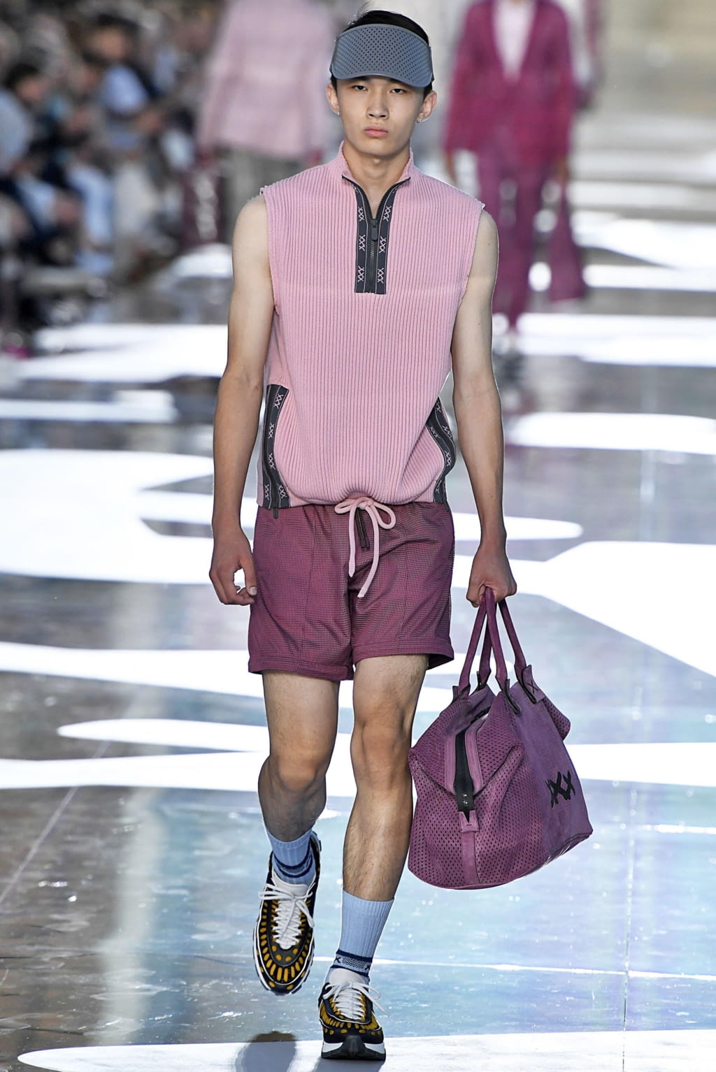 Fashion Week Milan Spring/Summer 2019 look 44 from the ZEGNA collection 男装