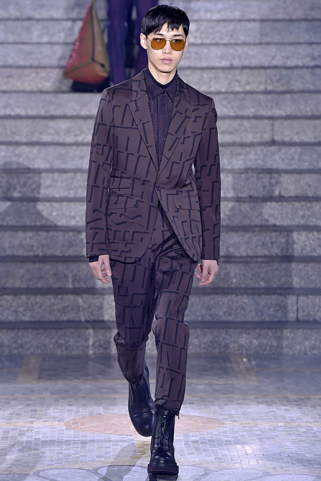 Fashion Week Milan Fall/Winter 2019 look 1 from the ZEGNA collection menswear