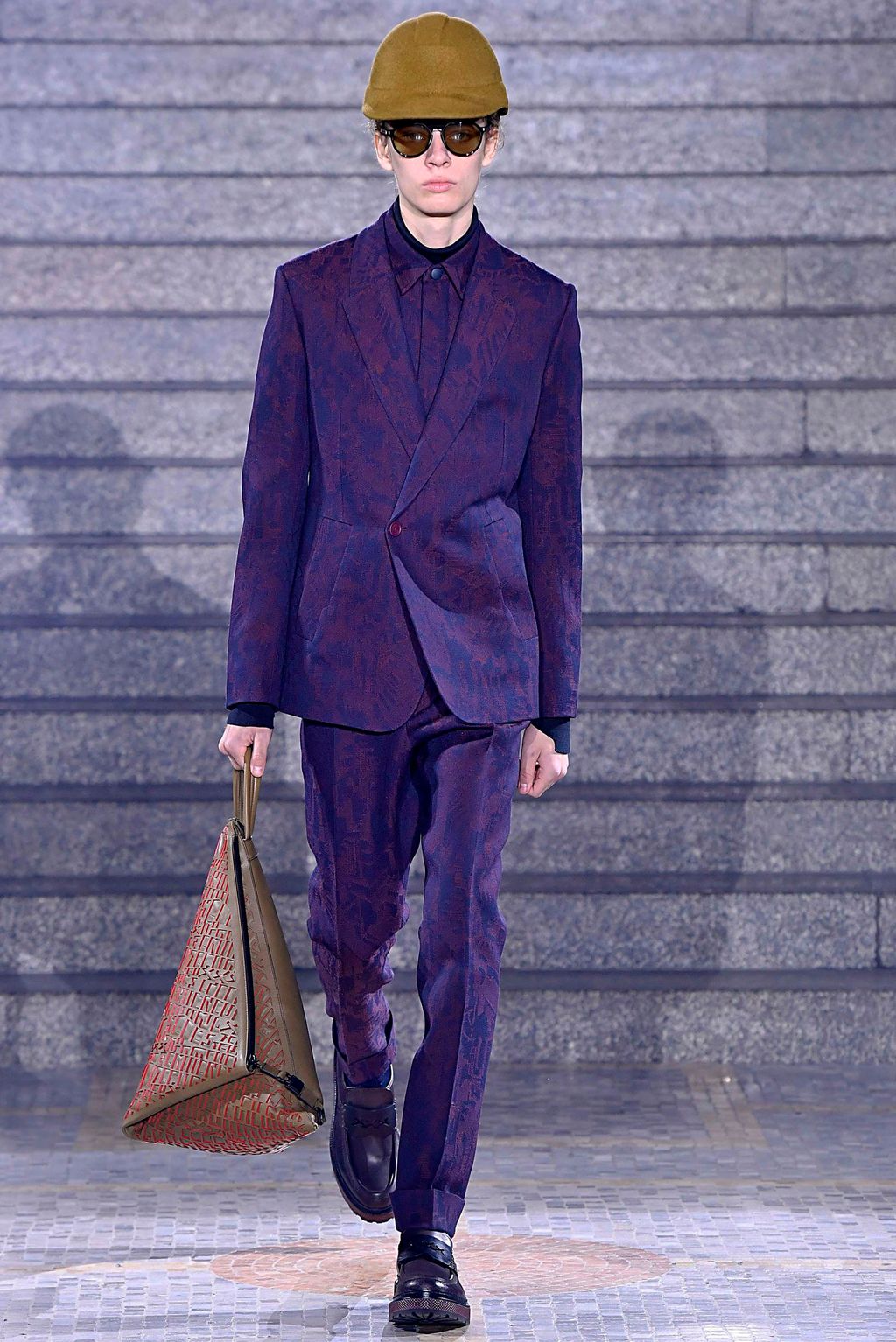 Fashion Week Milan Fall/Winter 2019 look 2 from the ZEGNA collection menswear
