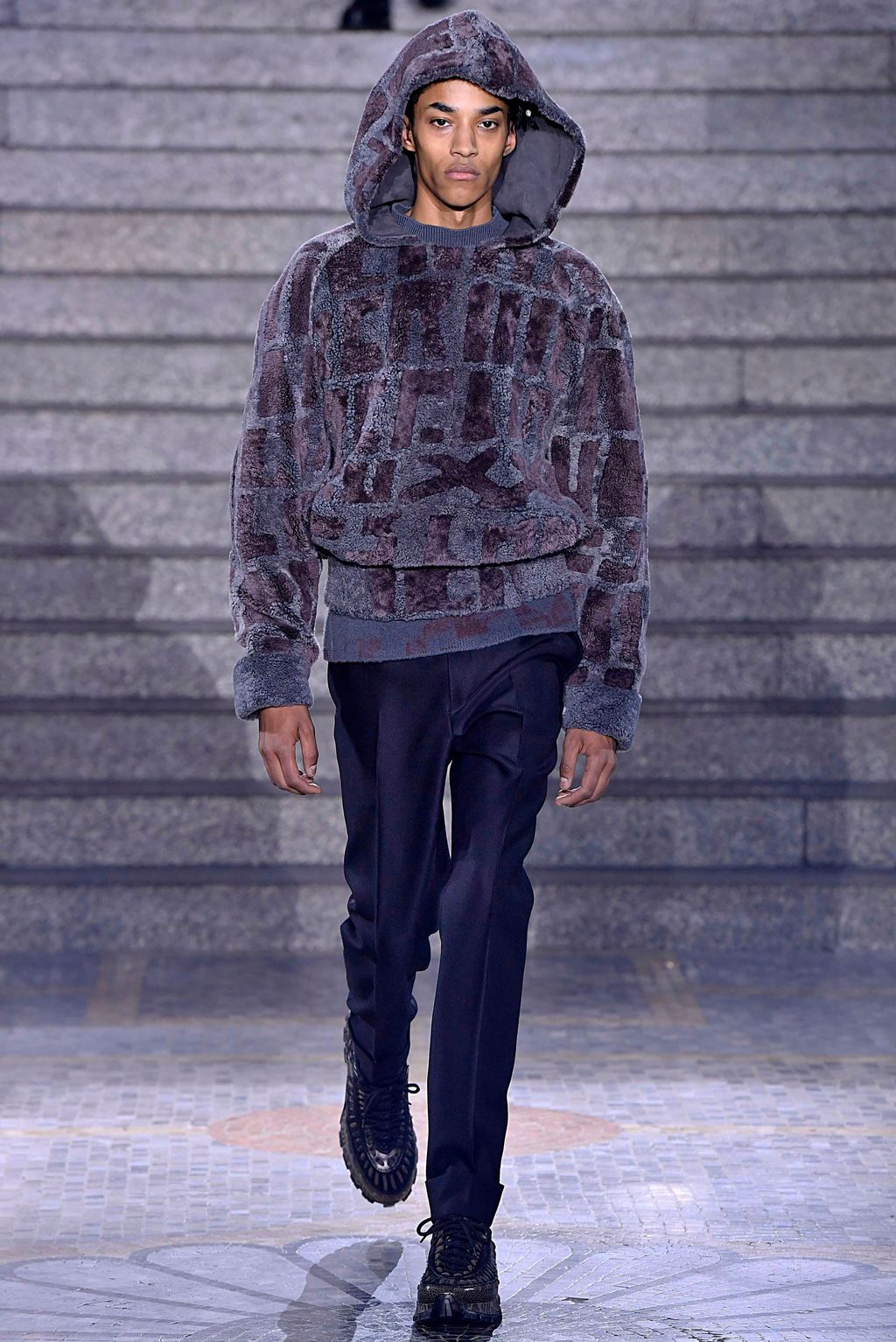 Fashion Week Milan Fall/Winter 2019 look 8 from the ZEGNA collection menswear
