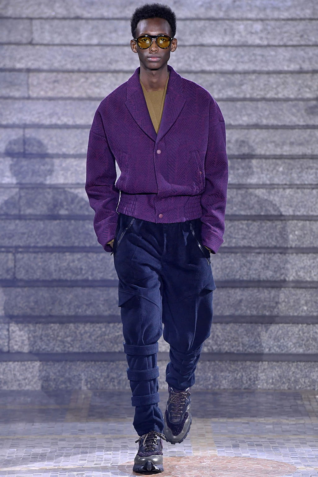 Fashion Week Milan Fall/Winter 2019 look 10 from the ZEGNA collection 男装