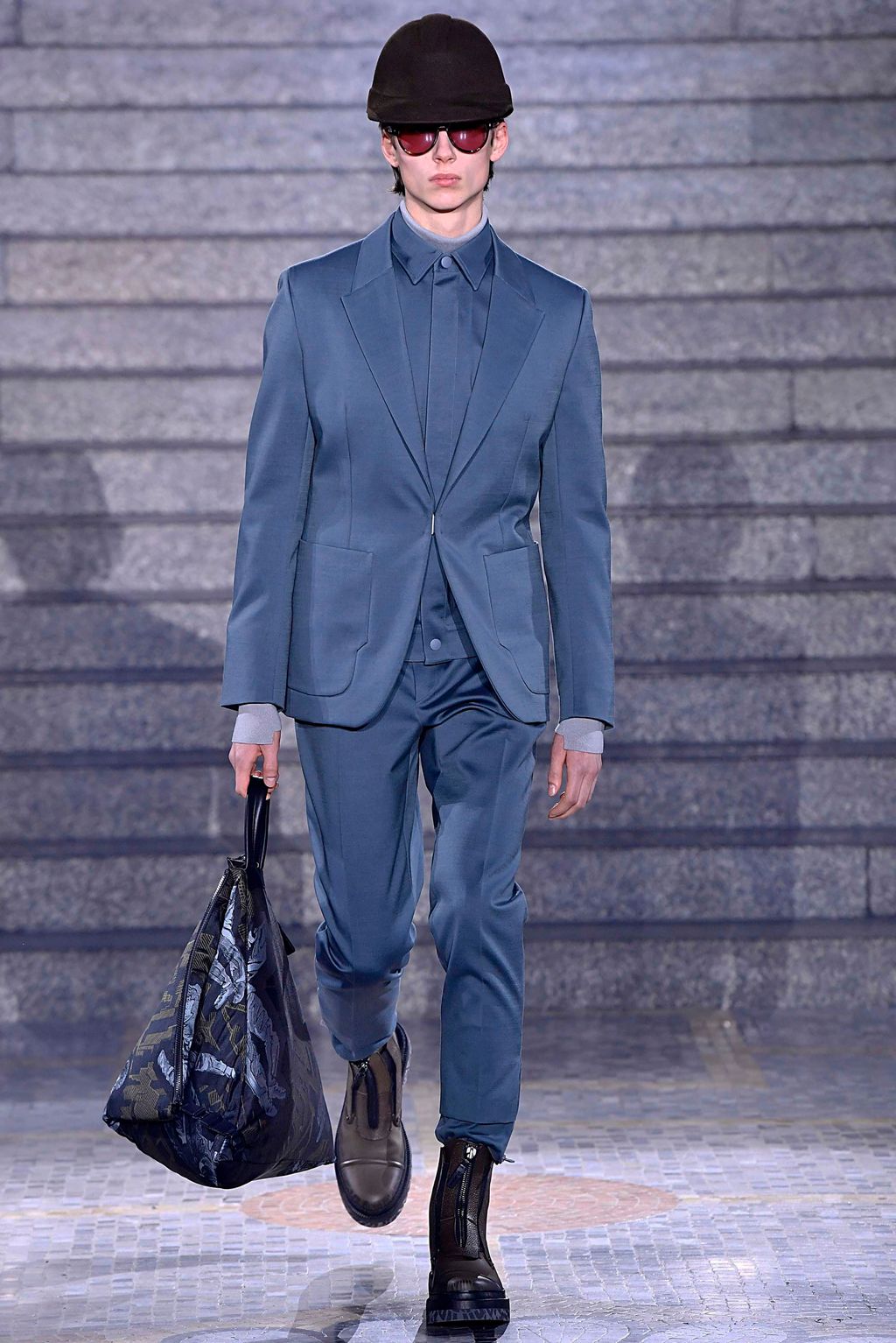 Fashion Week Milan Fall/Winter 2019 look 12 from the ZEGNA collection menswear