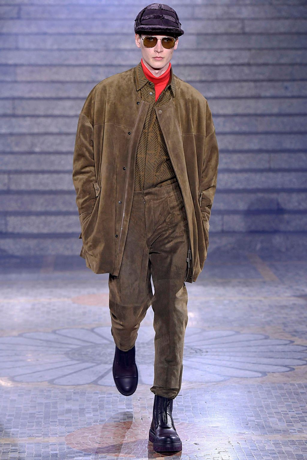 Fashion Week Milan Fall/Winter 2019 look 16 from the ZEGNA collection menswear