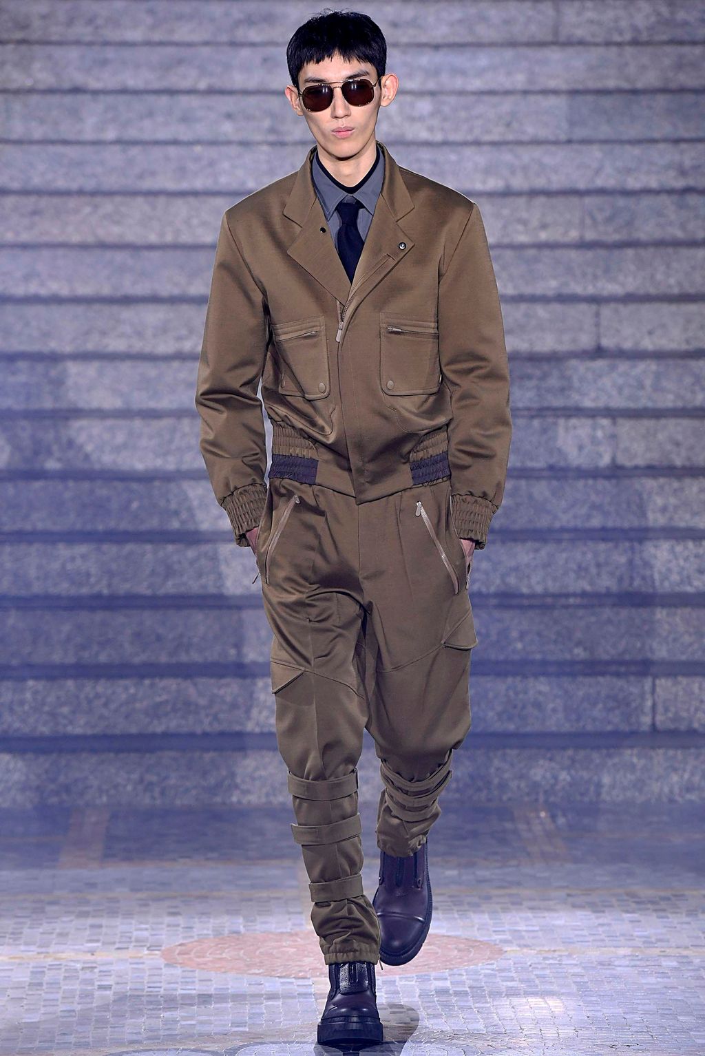 Fashion Week Milan Fall/Winter 2019 look 21 from the ZEGNA collection 男装