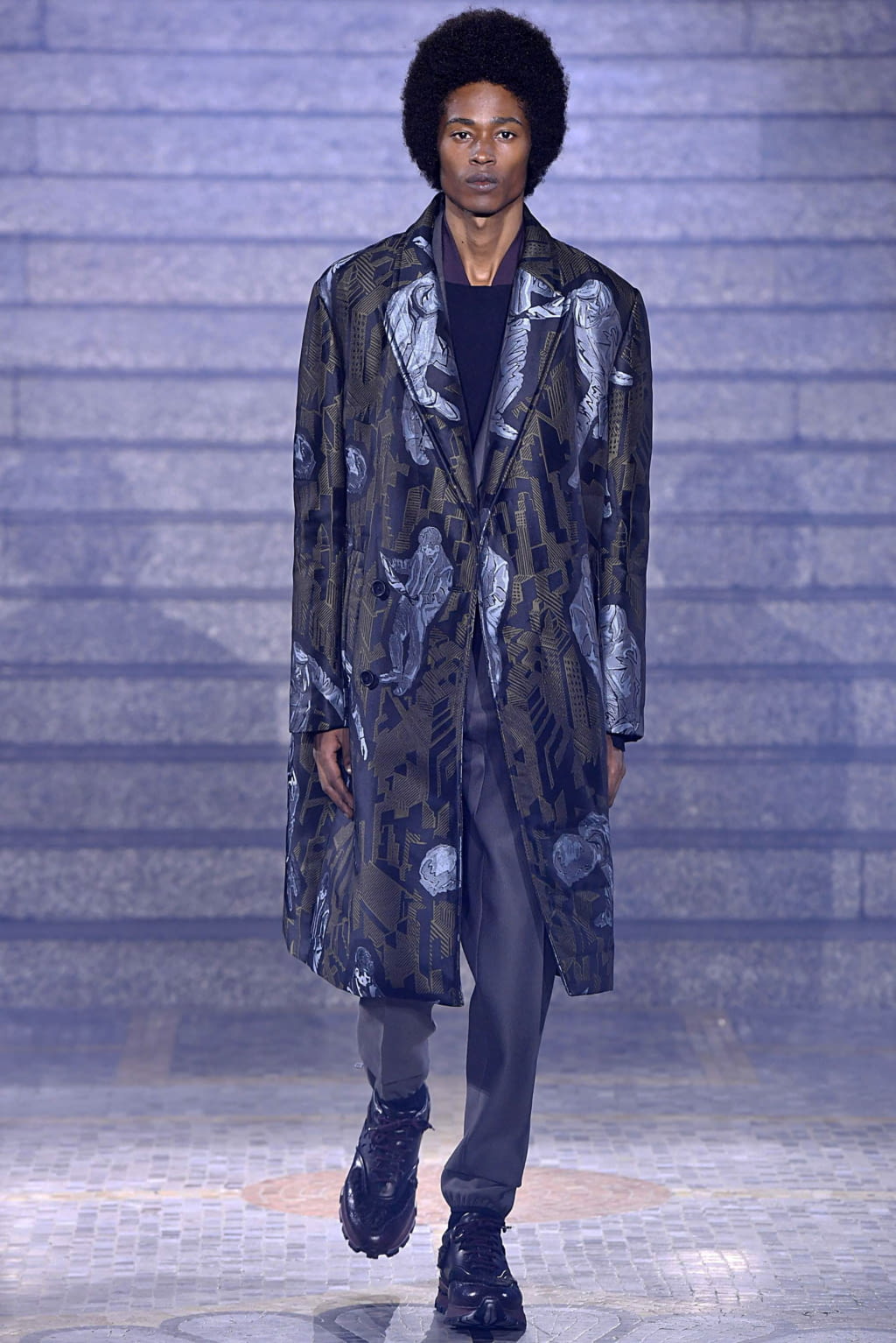 Fashion Week Milan Fall/Winter 2019 look 27 from the ZEGNA collection 男装