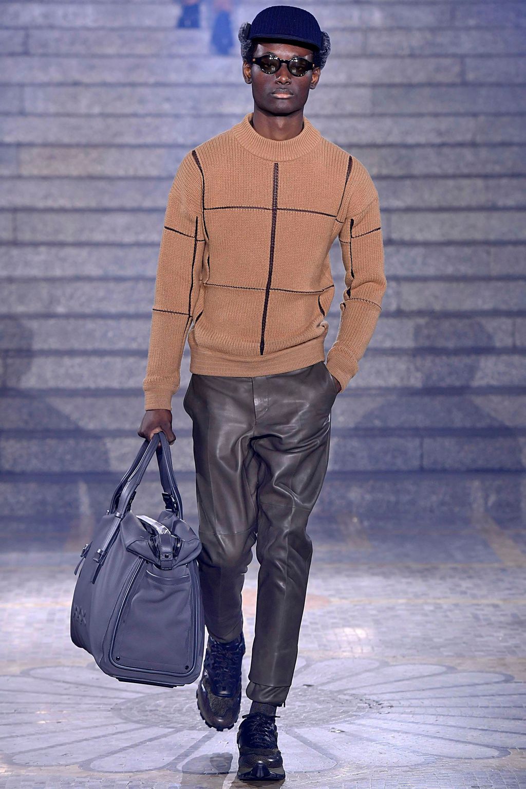 Fashion Week Milan Fall/Winter 2019 look 33 from the ZEGNA collection 男装