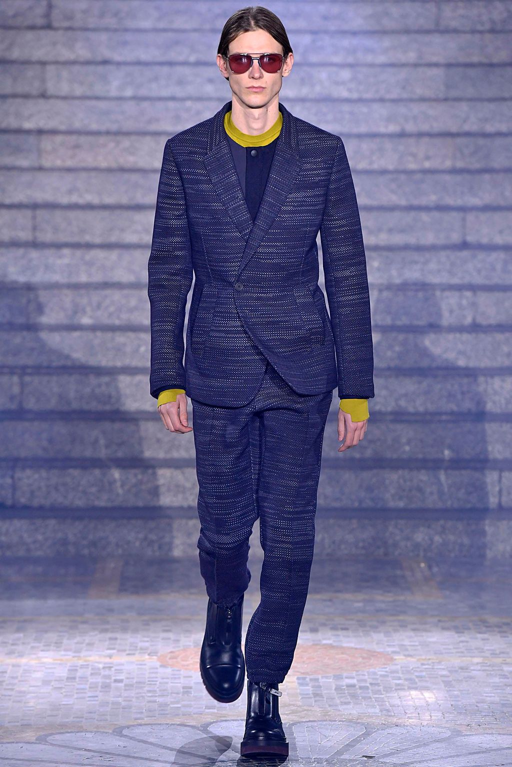 Fashion Week Milan Fall/Winter 2019 look 40 from the ZEGNA collection 男装