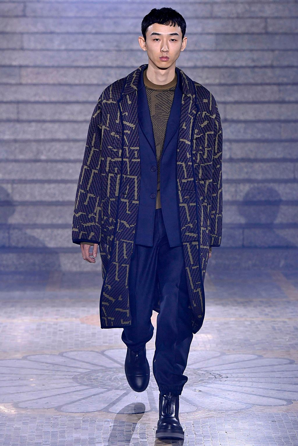 Fashion Week Milan Fall/Winter 2019 look 41 from the ZEGNA collection menswear
