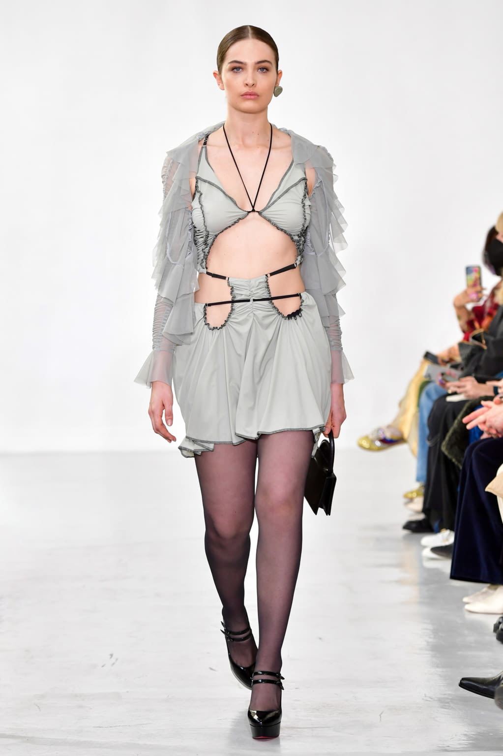 Fashion Week Paris Fall/Winter 2022 look 23 from the Ester Manas collection 女装