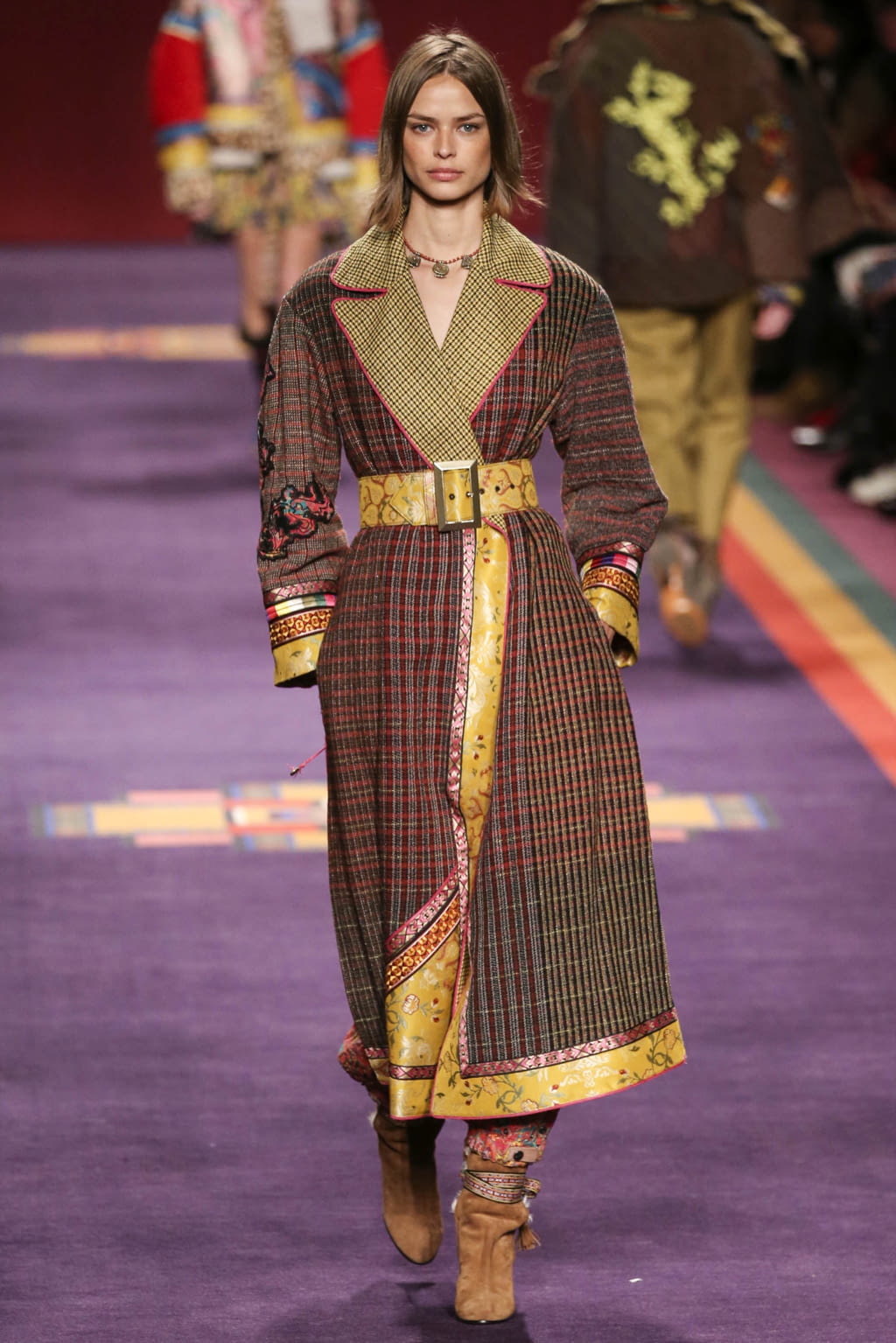 Fashion Week Milan Fall/Winter 2017 look 4 from the Etro collection 女装