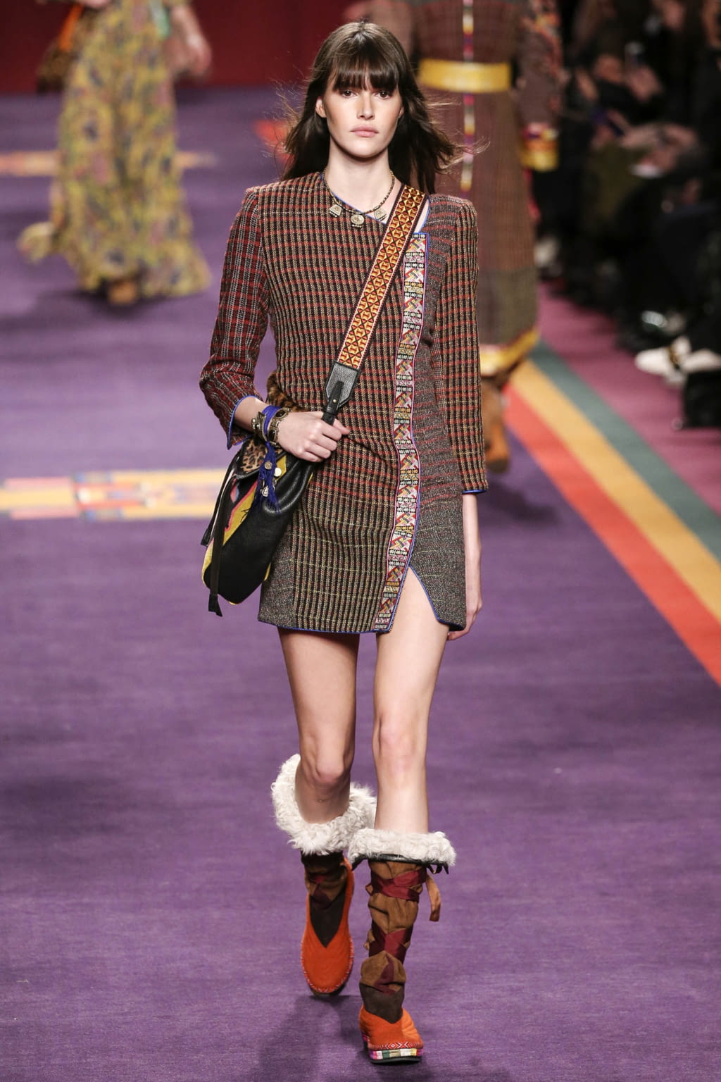 Fashion Week Milan Fall/Winter 2017 look 6 from the Etro collection womenswear