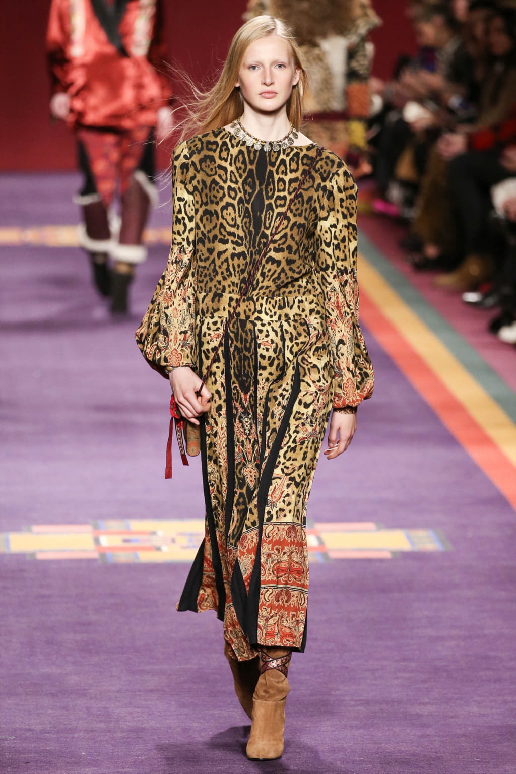 Fashion Week Milan Fall/Winter 2017 look 11 from the Etro collection womenswear