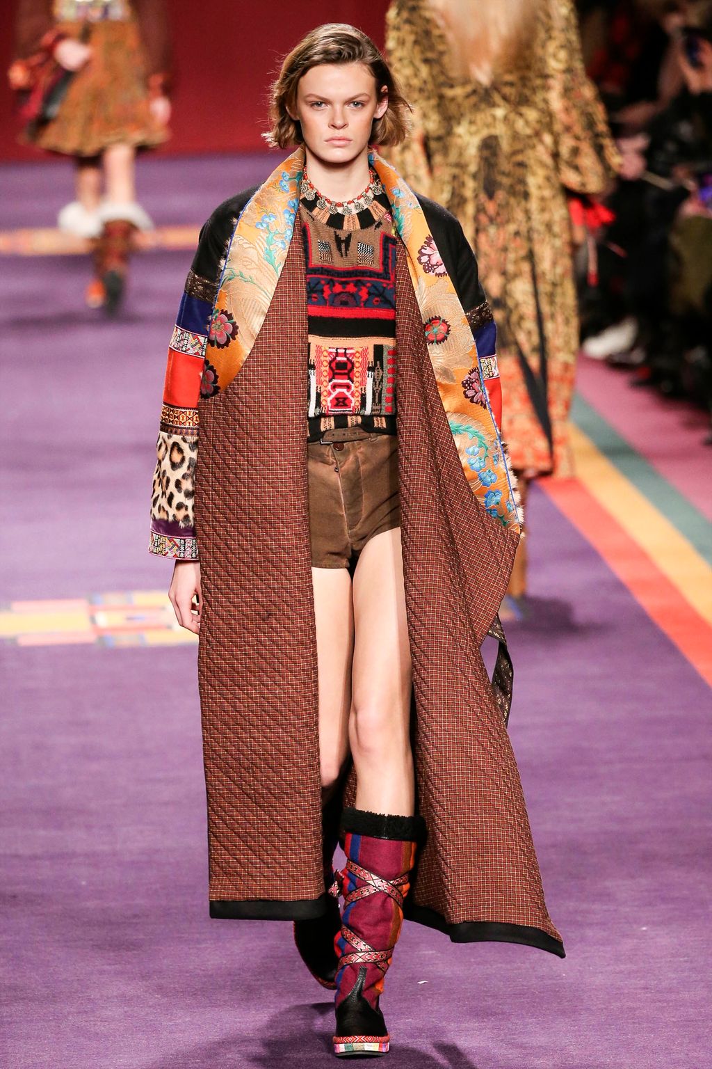 Fashion Week Milan Fall/Winter 2017 look 13 from the Etro collection 女装