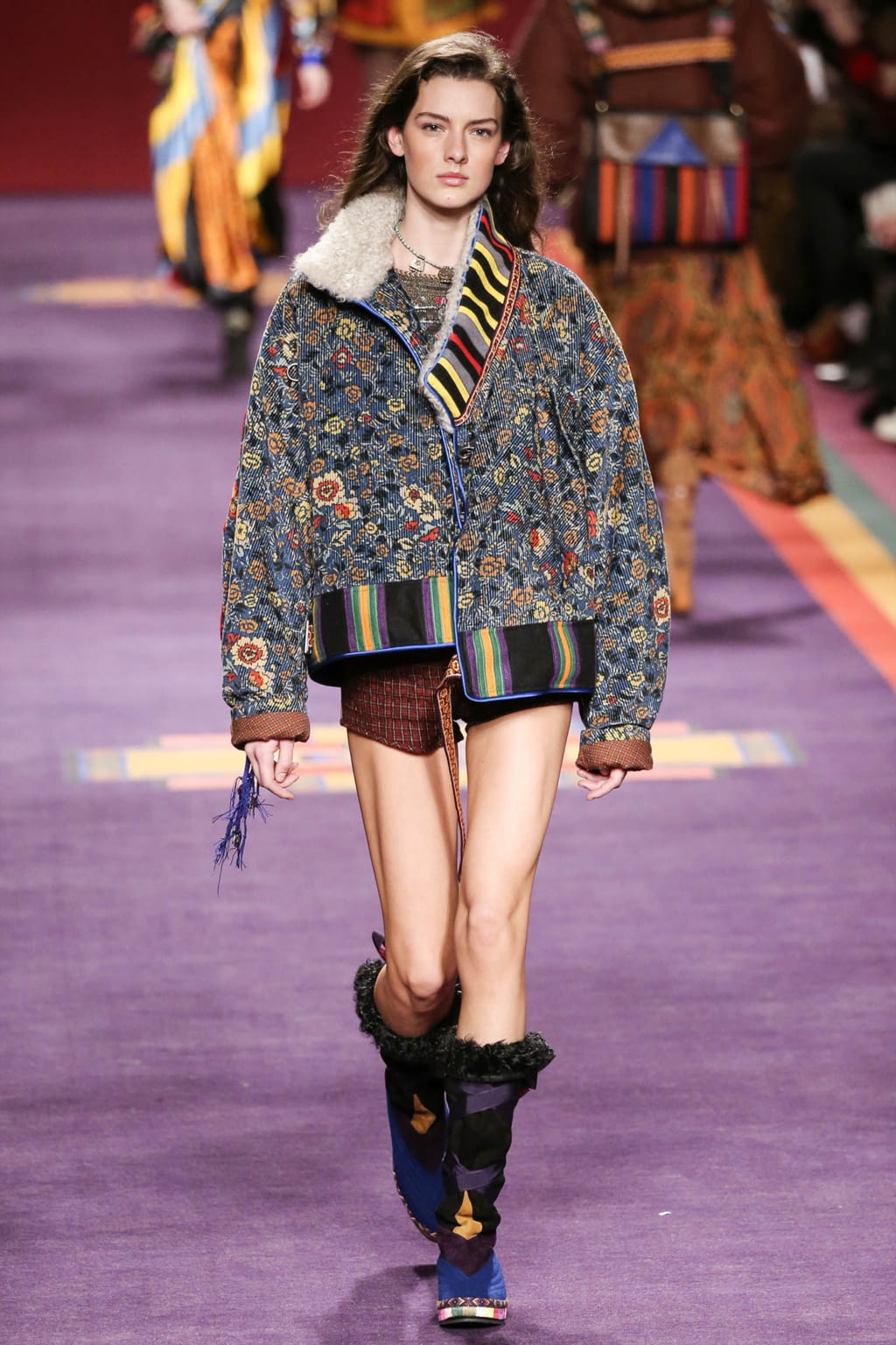 Fashion Week Milan Fall/Winter 2017 look 18 from the Etro collection womenswear
